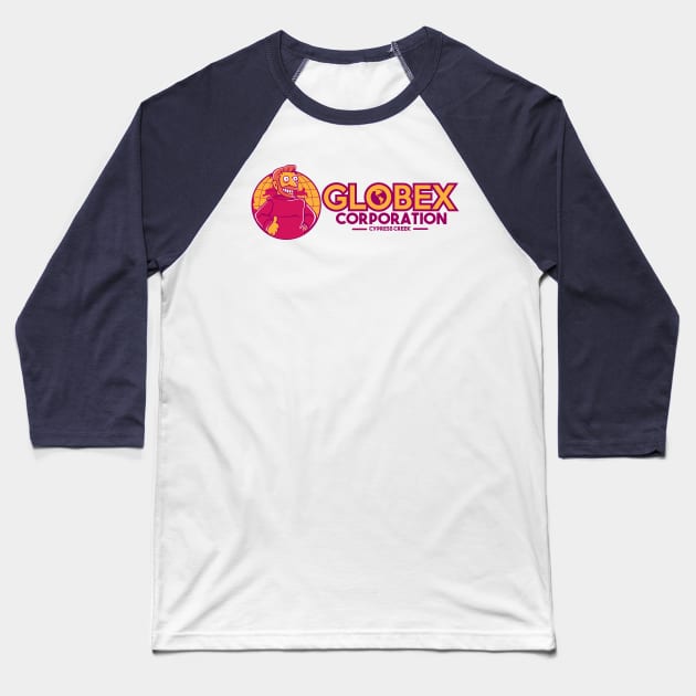 Globex Corp. Baseball T-Shirt by SuperEdu